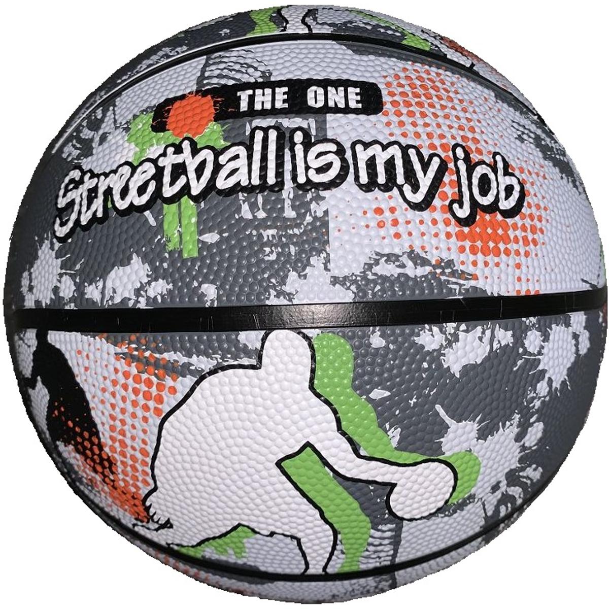 ENERO SOLID BASKETBOLBUMBA 7. IZMĒRS PELĒKI BALTA
