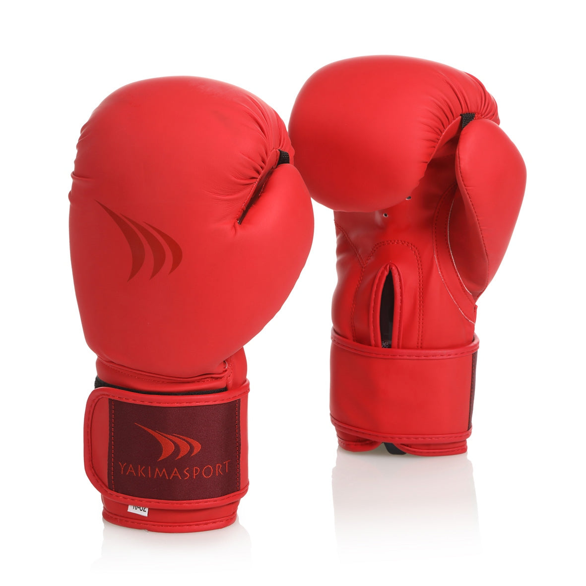 MARS boksa cimdi matēti/sarkani 6 oz Yakimasport