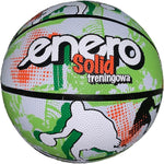 ENERO SOLID BASKETBOLA BUMBA 7. IZMĒRS ZAĻŠ UN BALTS