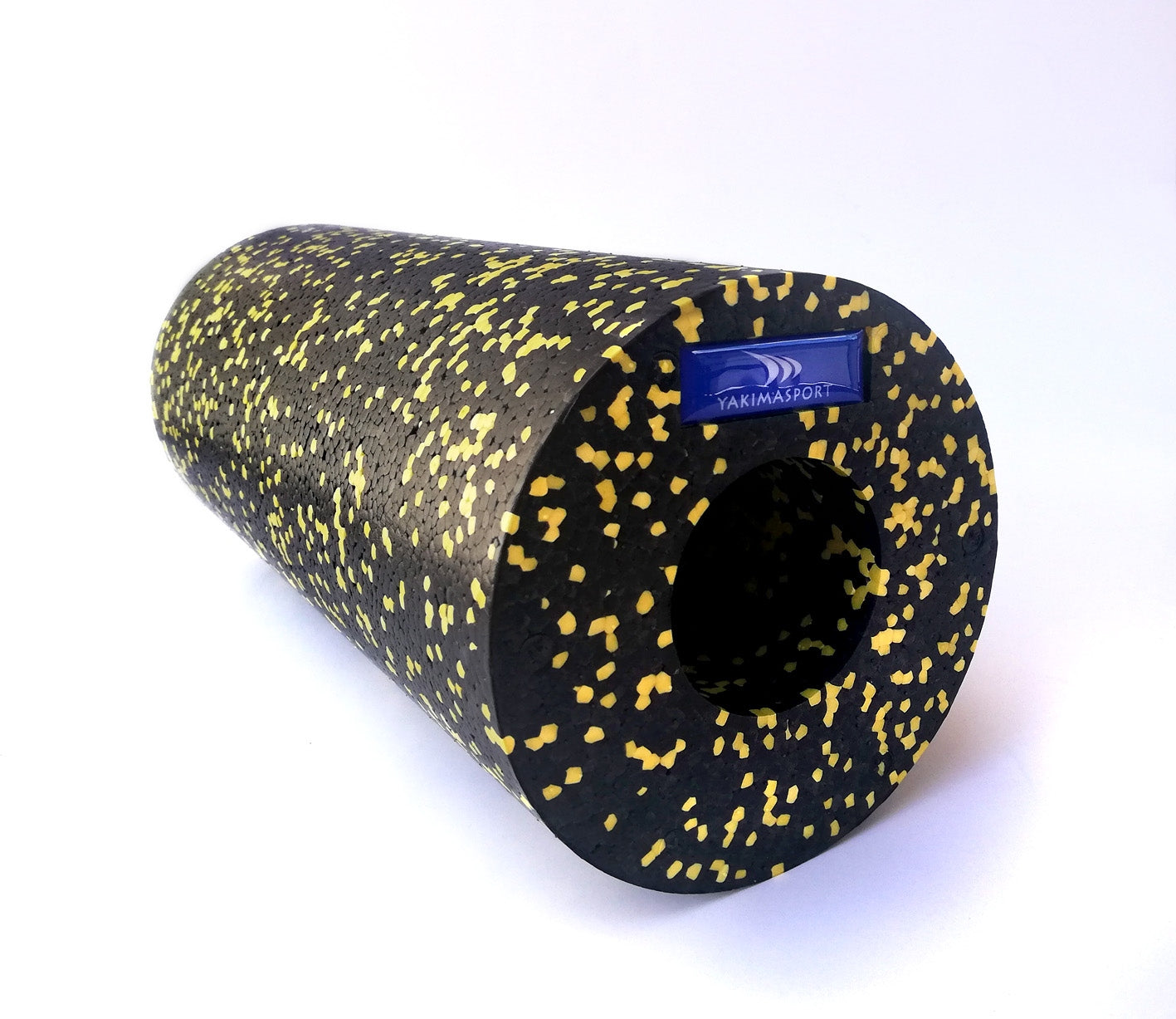 EPP Roller Melns gluds masāžas rullītis - Yellow Yakimasport
