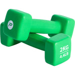 NEOPRĒNA Hanteles KOMPLEKTS 2x2KG PURE 2 IMPROVE