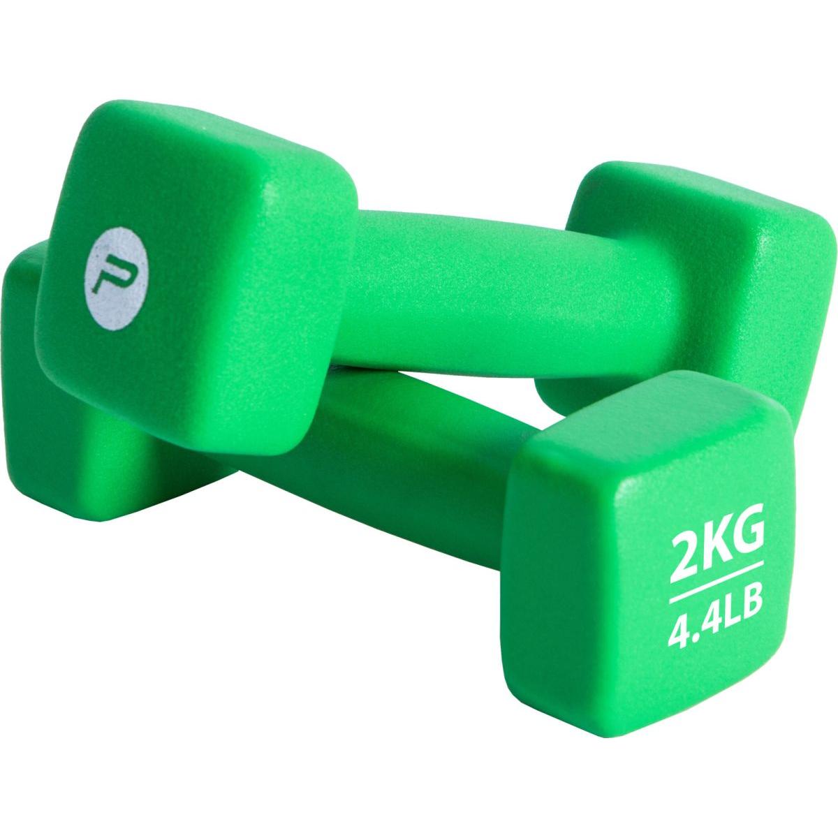 NEOPRĒNA Hanteles KOMPLEKTS 2x2KG PURE 2 IMPROVE