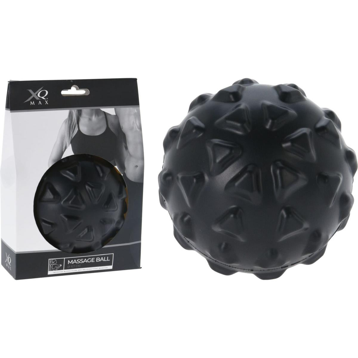 MASĀŽAS Bumba LIELĀ 11.7CM XQMAX BLACK