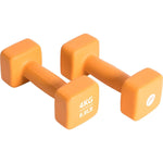 NEOPRĒNA Hanteles KOMPLEKTS 2x4KG PURE 2 IMPROVE