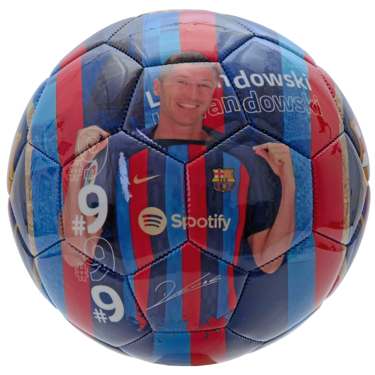 Futbola bumba FC BARCELONA Robert Lewandowski  R.5