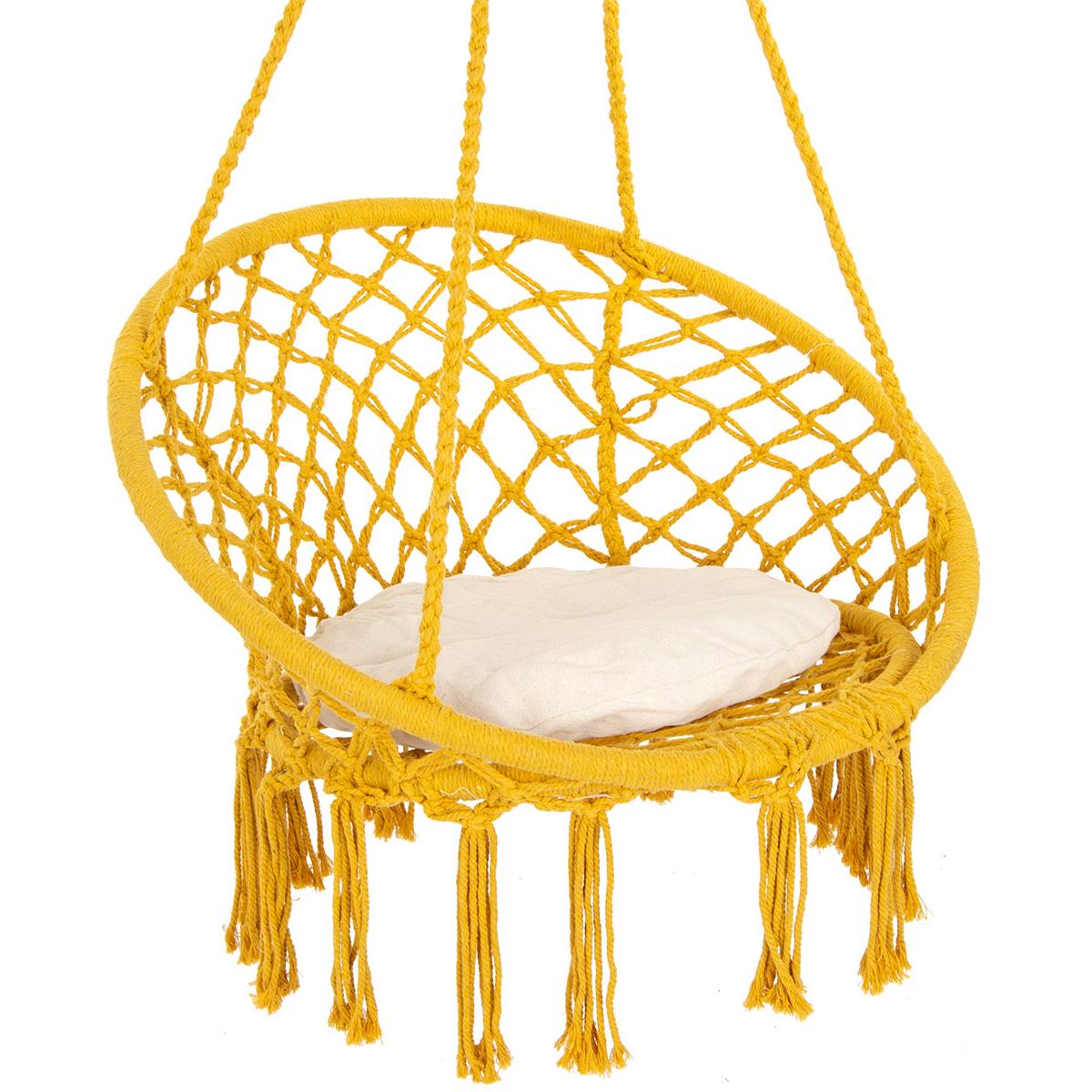 ŠŪPUĻUŠŪPUŠĶĪĶIS, ĀRTU PAKĀRŠAIS KRĒSLS 80x60cm AR MEDUS SPILVENU