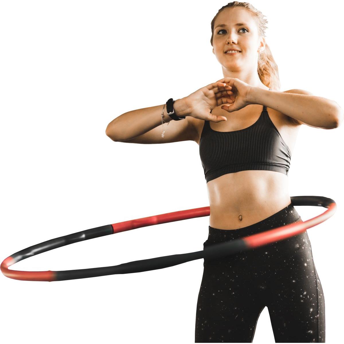 HULA HOP FITNESS 100CM NEOPRĒNA TĪRS 2 UZLABOŠANAS