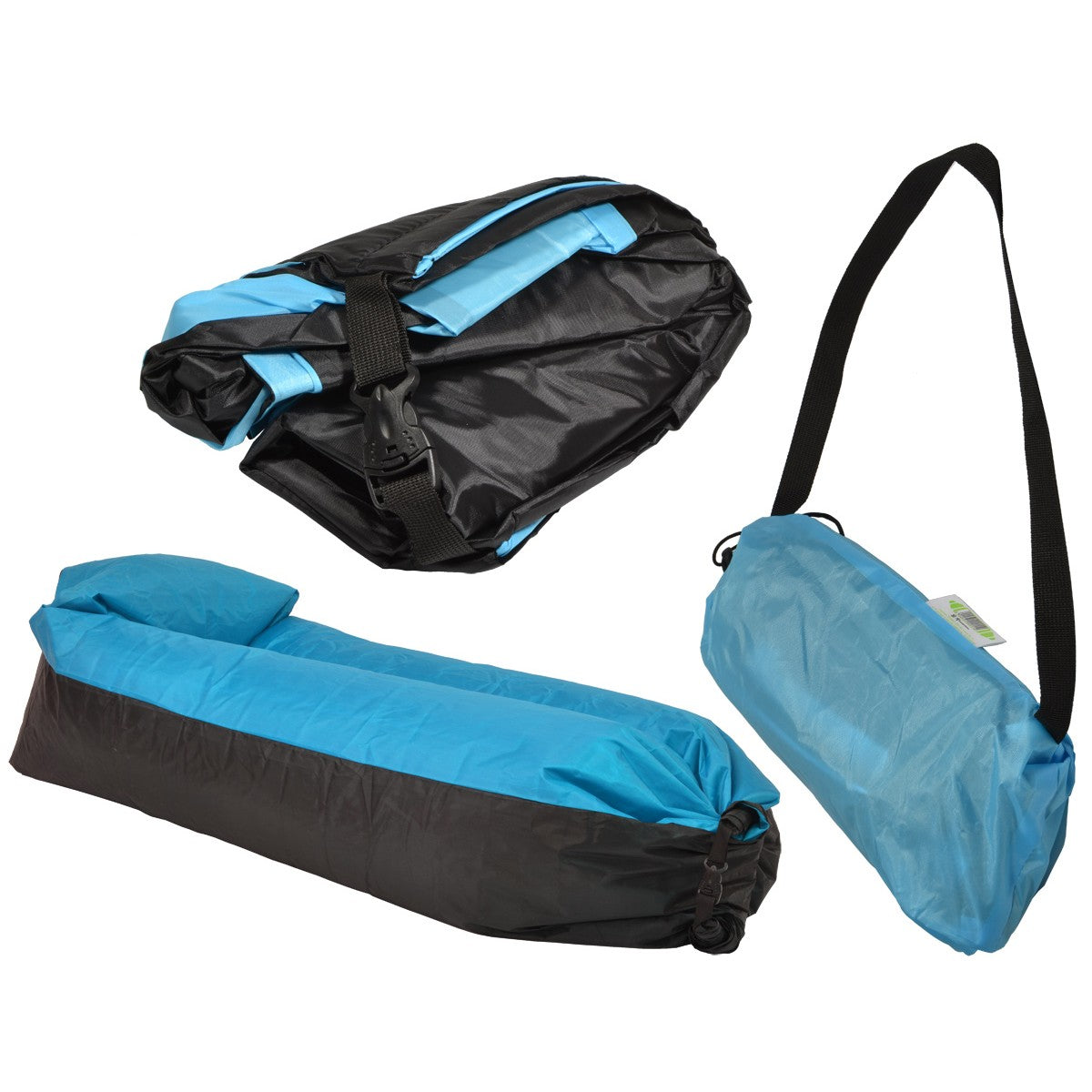 Gaisa matracis  Royokamp zila Lazy bag