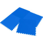 EVA putu puzļu paklājiņš 60x60 komplekts 4 gab. 12 mm ENERO zils