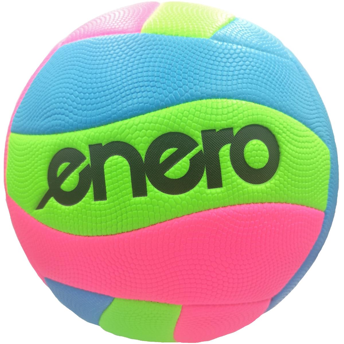 Pludmales VOLLEYBALL FANCY ENERO PINK BLUE GREEN