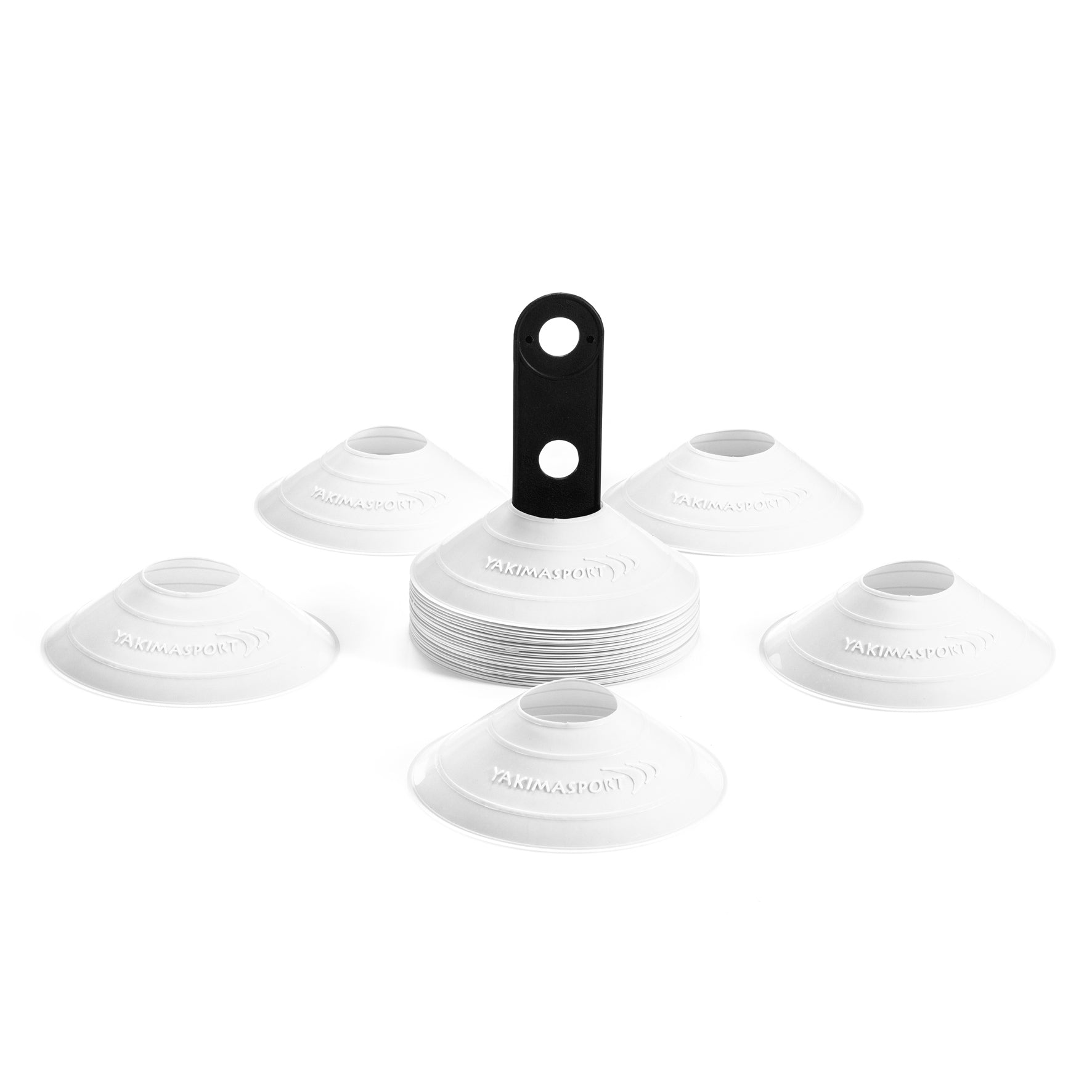 Saliņas, Konusi, Konusi, Cepures, Treniņsēnes 1 krāsā White Yakimasport