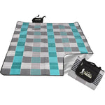 Pludmales un piknika sega 170x150cm ar alumīnija pārklājumu