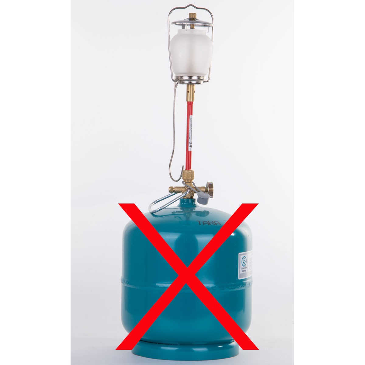 KINGA 3 Gāzes tūrisma lampa balonam