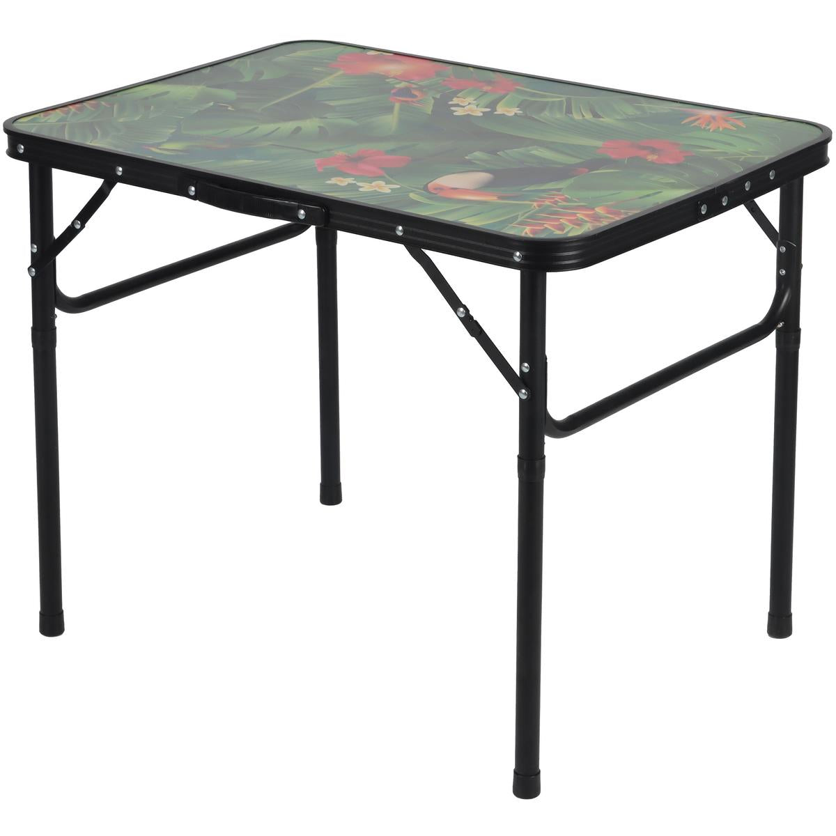 Kempinga galds 75x55x25-59cm Flower Enero Camp
