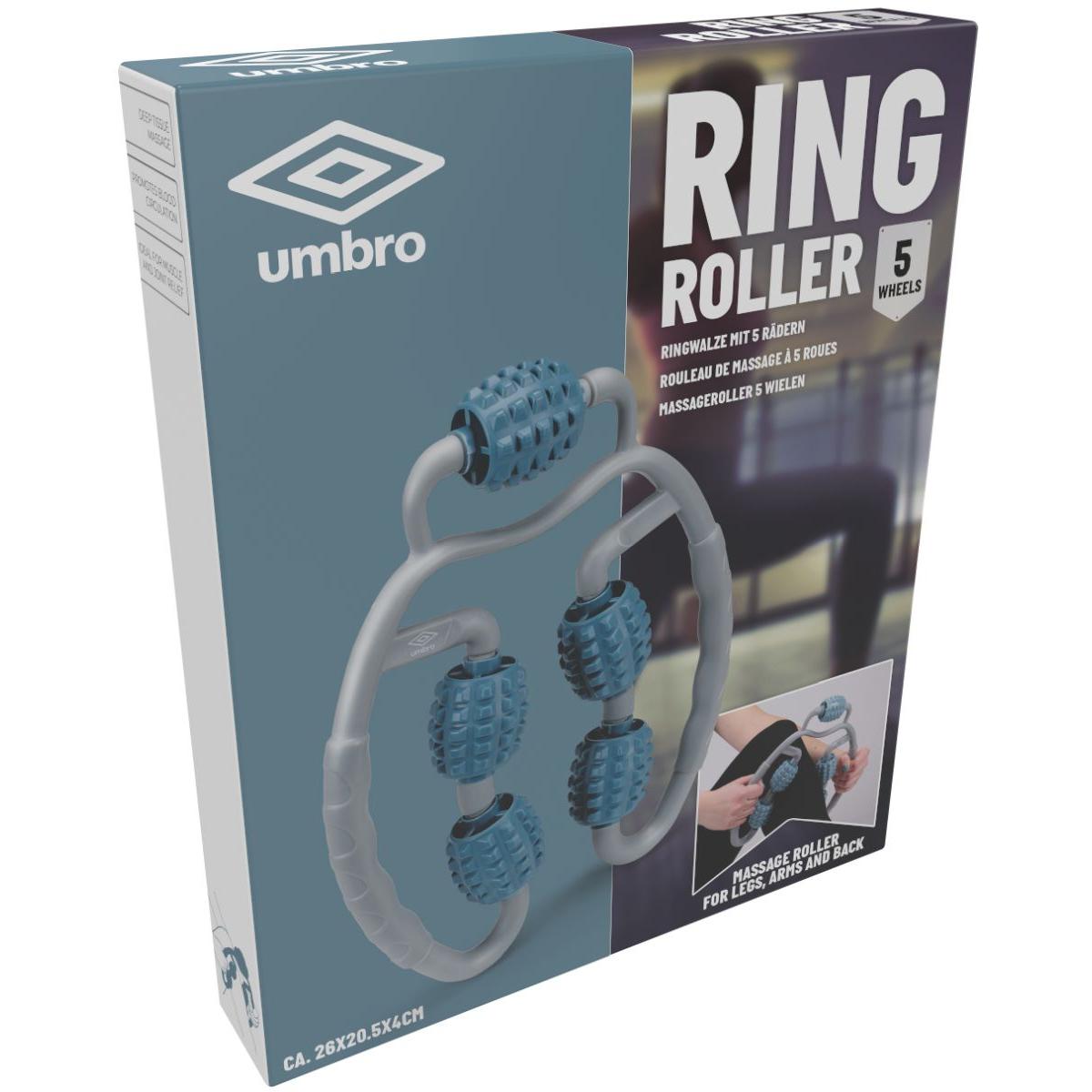 UMBRO fitnesa rullis, 5 rullīši, zils