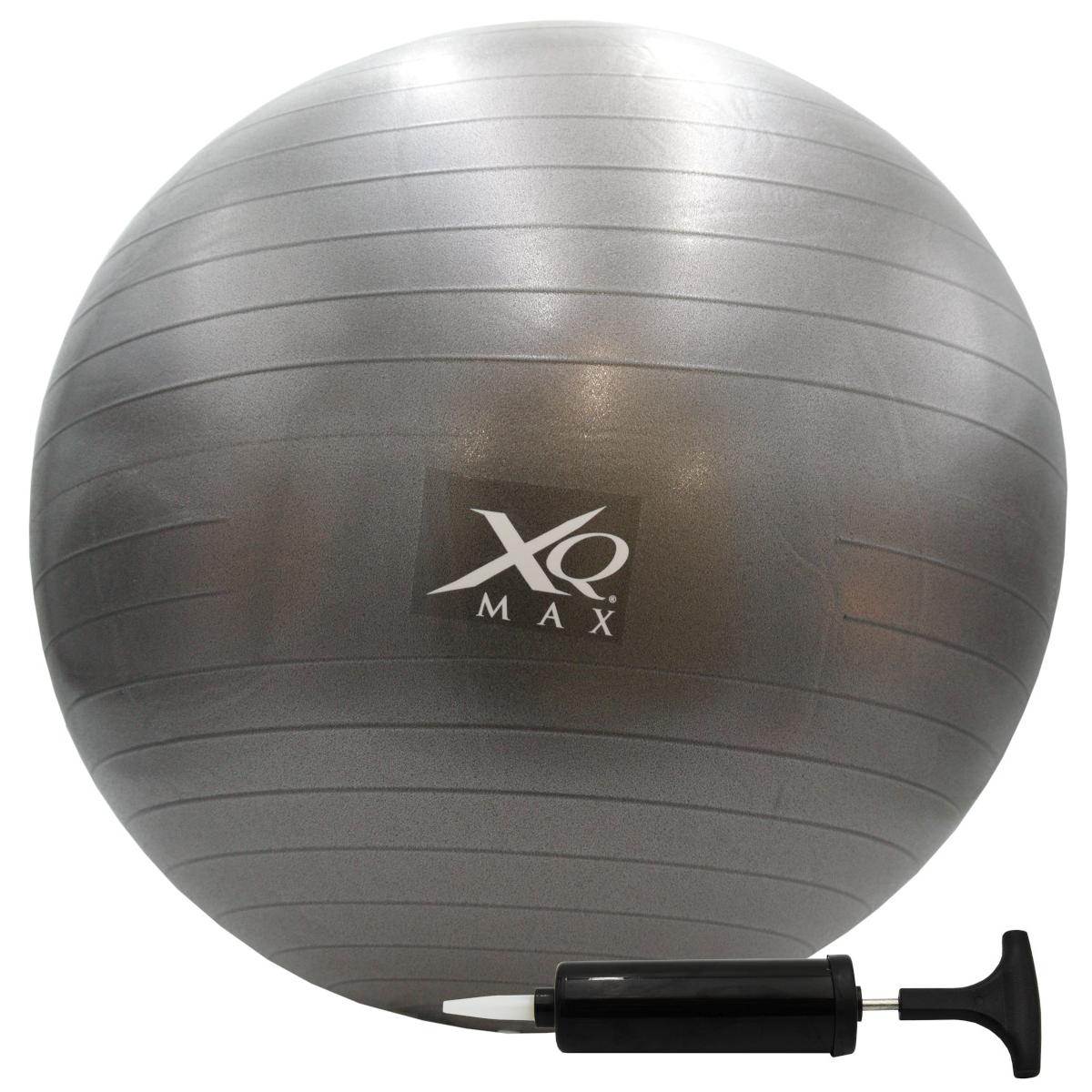 Fitnesa bumba ar pumpi XQMAX 55cm melna