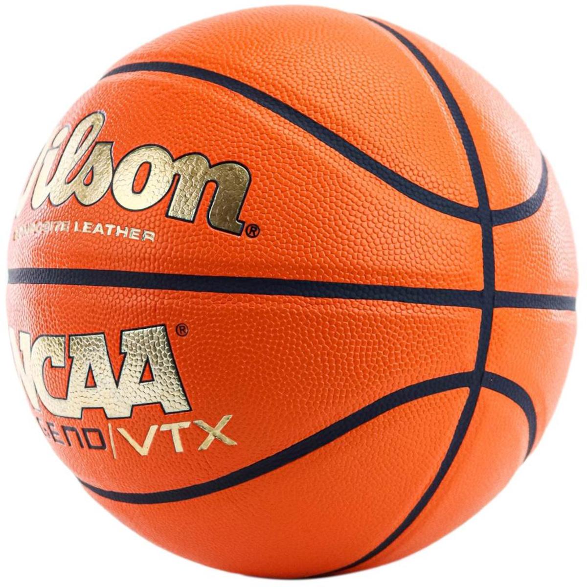 Wilson NCAA Legend VTX BSKT Orange/Gold Size 7 Basketbols