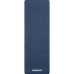 Fitnesa paklājiņš NBR pretslīdes pārklājs 183x60x1cm zils + Enero Fit pārvalks