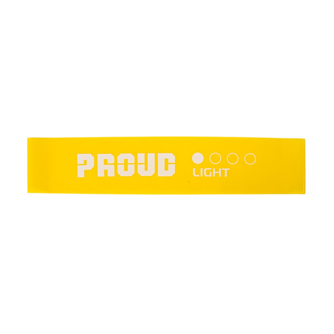 PRETESTĪBAS GUMIJA MINI BAND PERFORMANCE PROUD : KRĀSA DZELTENA, PRETESTĪBA VIEGLA
