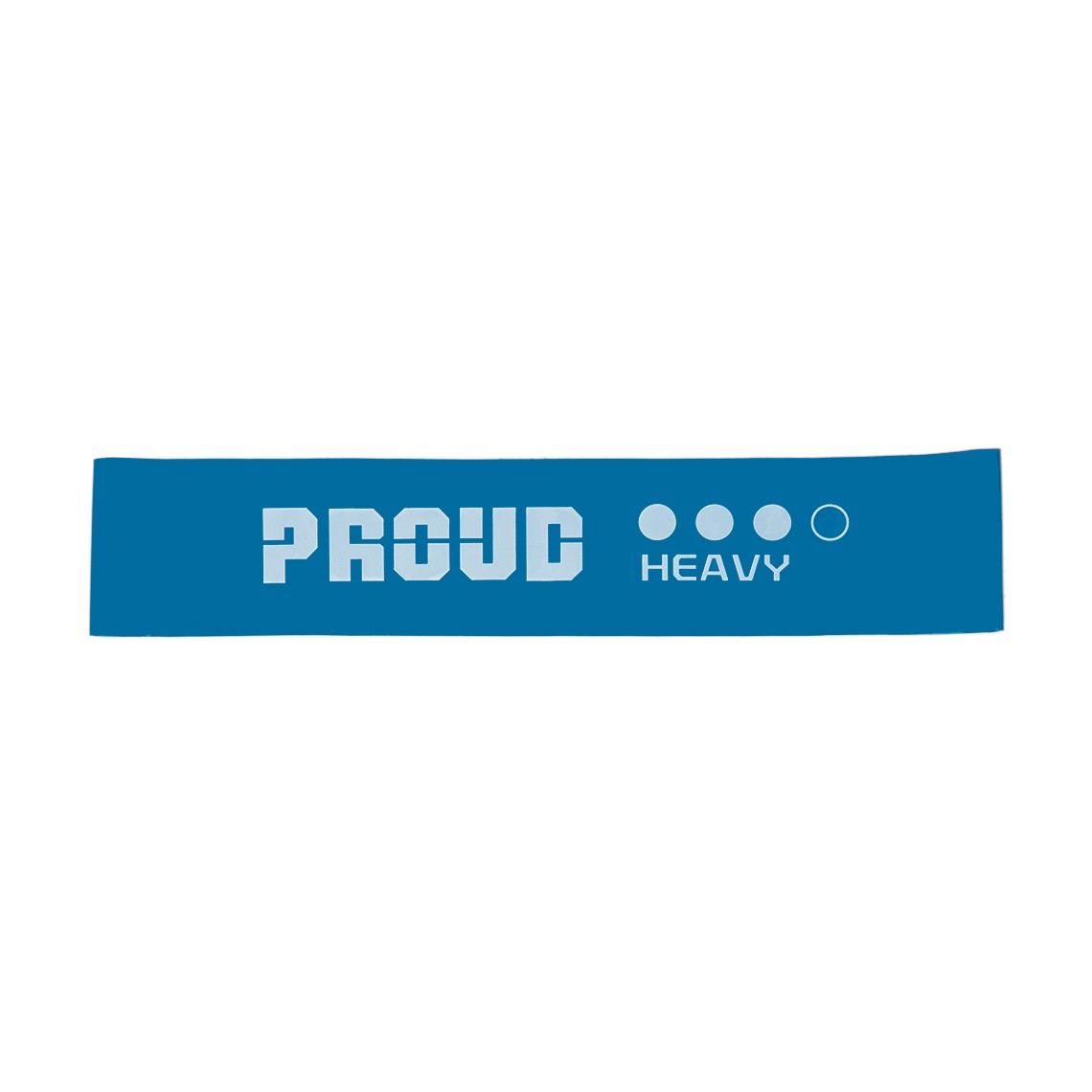 PRETESTĪBAS GUMIJA MINI BAND PERFORMANCE PROUD : KRĀSA ZILA, PRETESTĪBA LIELA