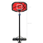 REGULĒJAMS BASKETBOLA KOMPLEKTS 1.90-3.04M PURE 2 IMPROVE