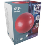 FITNESA Bumba 75CM SARKANS UMBRO