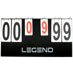 Rezultāta tablo Legend 0-99 pkt