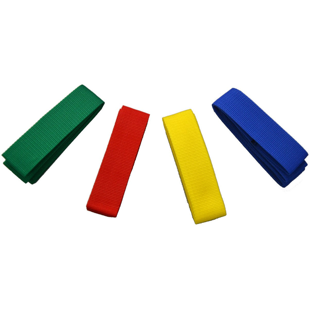 Vingrošanas lentes skolas spēlēm 10 gab. zaļas