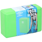UMBRO ZAĻAIS BLOKS VINGRINĀJUMIEM JOGAI PILATES FITNESS