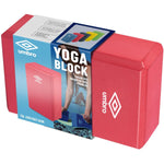 UMBRO ROZĀ BLOKS VINGRINĀJUMIEM JOGAI PILATES FITNESS