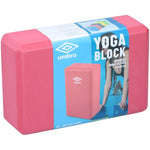 UMBRO ROZĀ BLOKS VINGRINĀJUMIEM JOGAI PILATES FITNESS