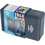 UMBRO BLOCK CUBE treniņiem, jogai, pilatesam, fitnesam, melns