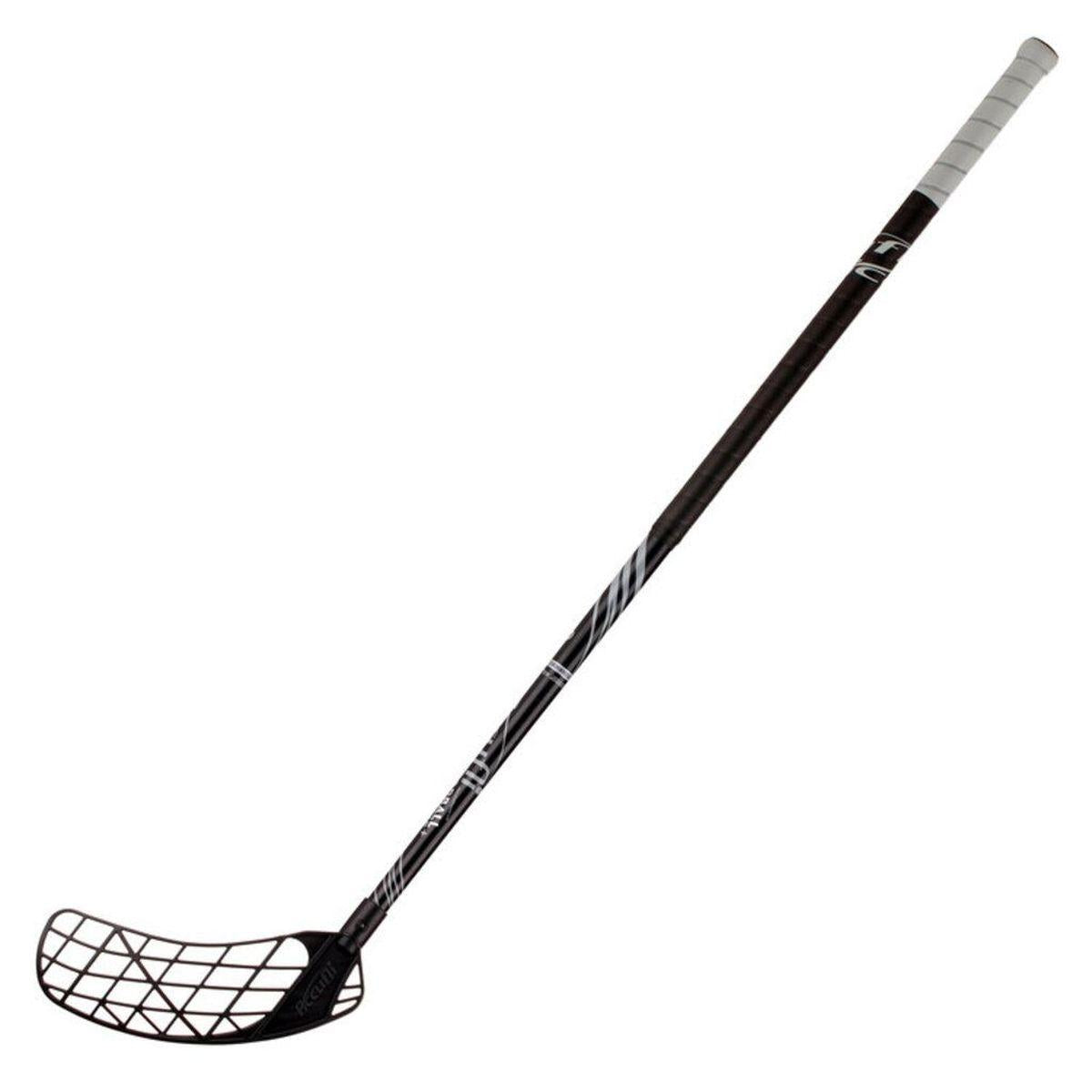 Florbola nūja UNIHOC AIRTEK STICK 70CM MELNĀ Kreisā XQMAX