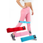 Pretestības gumiju komplekts hip band 3w1 Eb fit