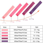 Pretestības gumiju komplekts fitness crossfit mini band 5w1 Eb fit