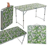 Saliekamais tūrisma galds 120x60x54,5/70cm Jungle