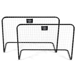 2 FUTBOLA VĀRTU KOMPLEKTS AR TĪKLU 78x56x45CM UMBRO
