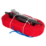 Pludmales volejbola lente 48m (2x8m un 2x16m) NETEX - sarkana