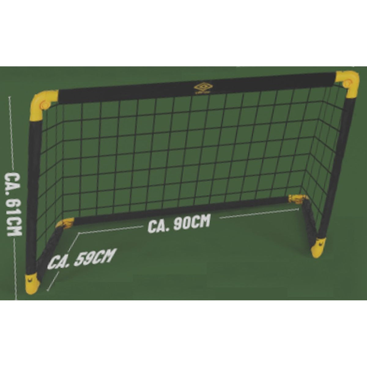 Futbola vārti ar salokāmu tīklu 90x59x61cm UMBRO