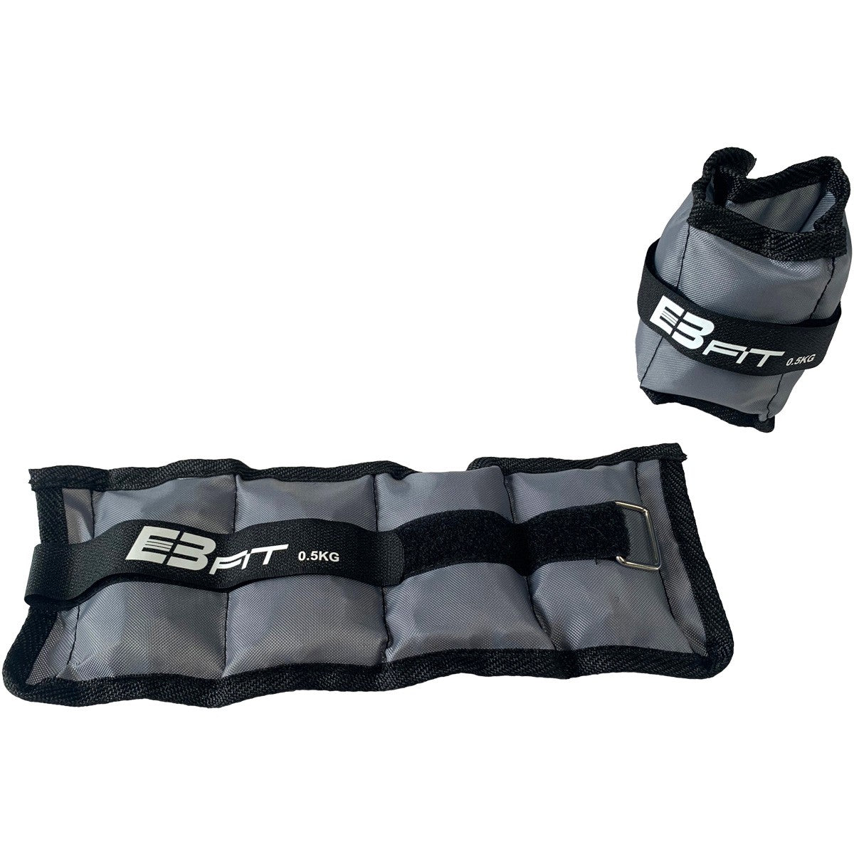 Atsvari rokām un kājām1kg (2X0,5kg) Enero fit Pelēka