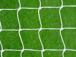 Futbola vārtu tīkls Netex 1,4x1x0,5x0,7m PE3mm (2gab.)