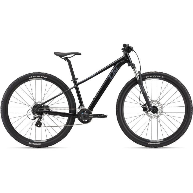 Sieviešu velosipēds LIV Tempt 3, metāliski melns, 27,5" (S)