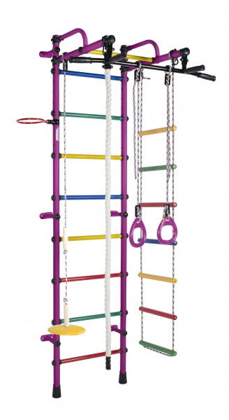 Zviedru siena LIRA, Purple-Rainbow, 226x52.5cm
