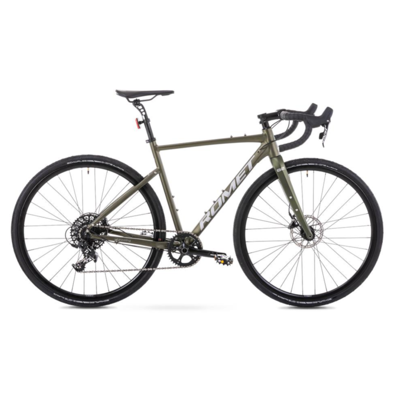Grants velosipēds ROMET Boreas 2, zaļi pelēks (L)
