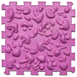 Masāžas paklājiņš “Ortek Mix Puzzle” 6 elementi Mīksts
