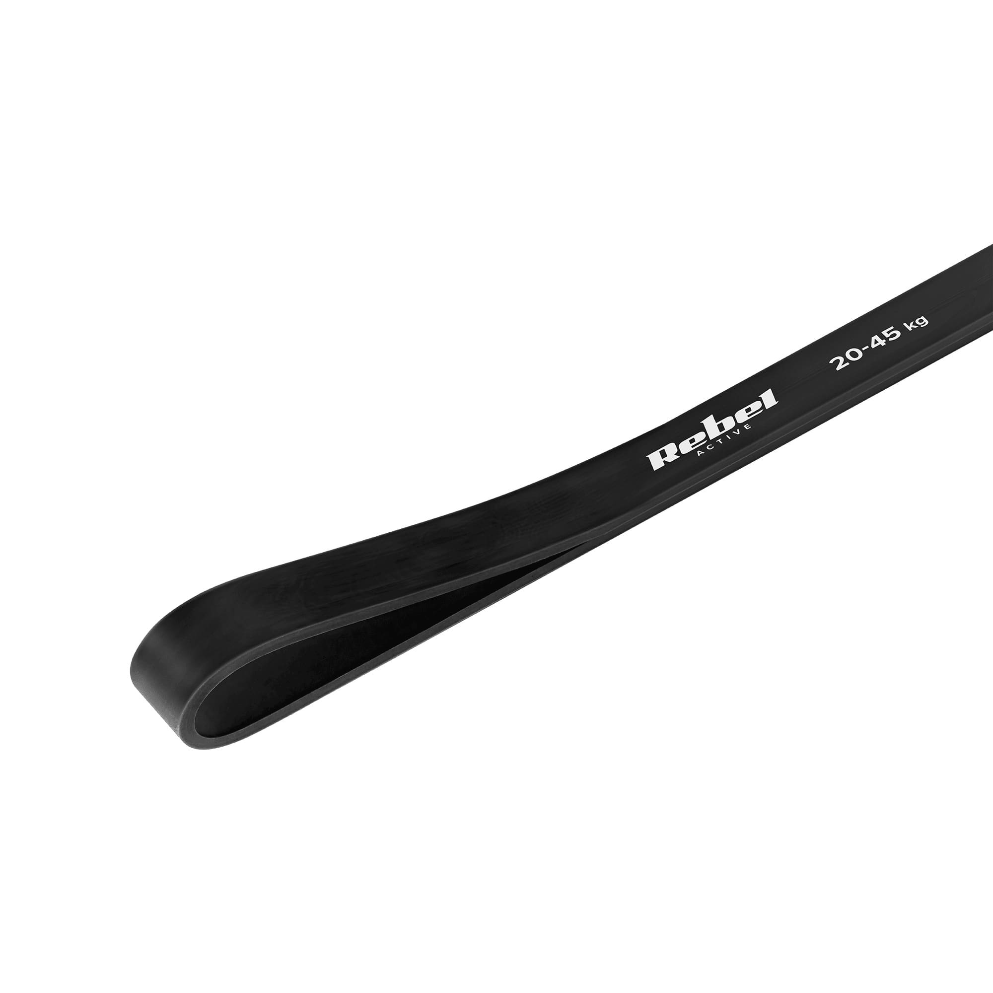 Lateksa vingrošanas josla - Power Band PL-3, czarna 16-32 kg  REBEL ACTIVE