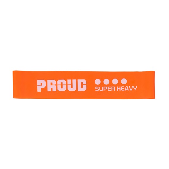 PRETESTĪBAS GUMIJA MINI BAND PERFORMANCE PROUD : KRĀSA ORANŽA, PRETESTĪBA ĻOTI LIELA