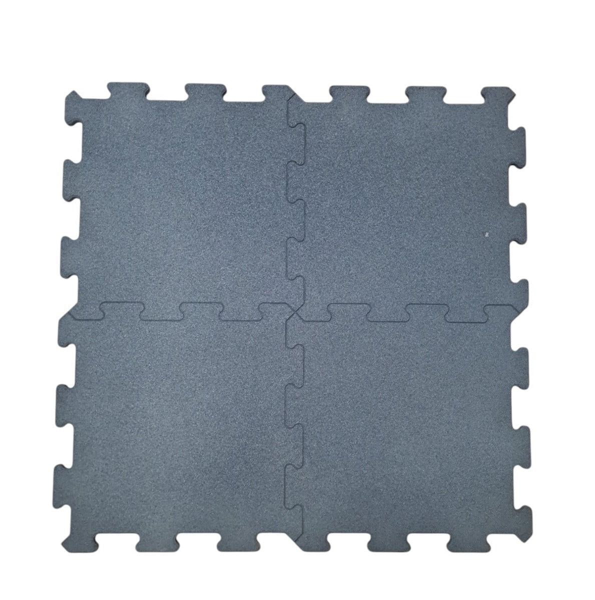 Gumijas grīdas segums 15x1000x1000mm, pelēks, puzles formā