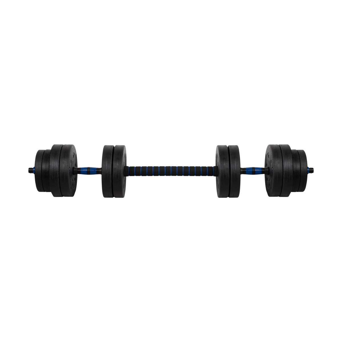 Regulējama bitumena hantele ar savienotāju 1x20kg, REBEL ACTIVE