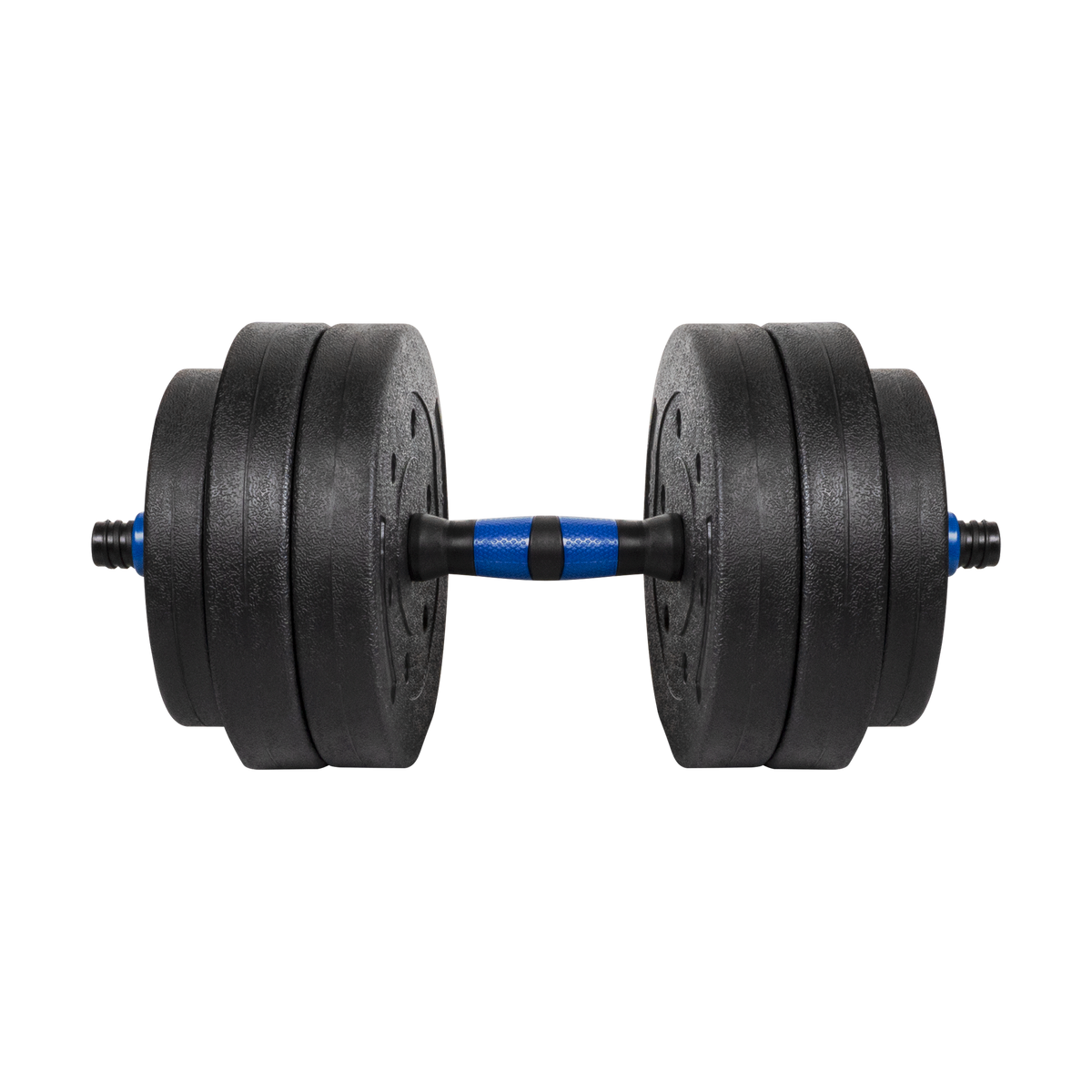 Regulējama bitumena hantele ar savienotāju 1x20kg, REBEL ACTIVE